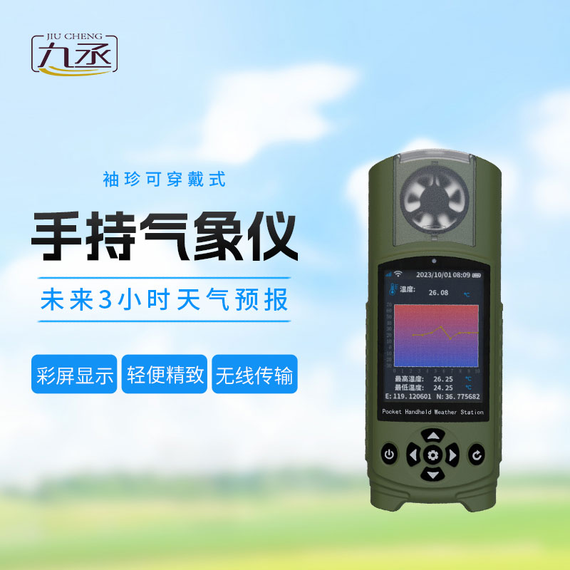 袖珍可穿戴手持氣象站：氣象監測的“口袋神器”